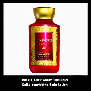 BATH & BODY WORKS Luminous 8.0 Fluid Ounces Daily Nourishing Body Lotion